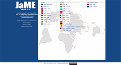 Desktop Screenshot of jame-world.com